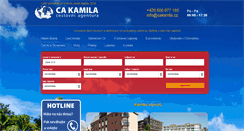 Desktop Screenshot of cakamila.cz